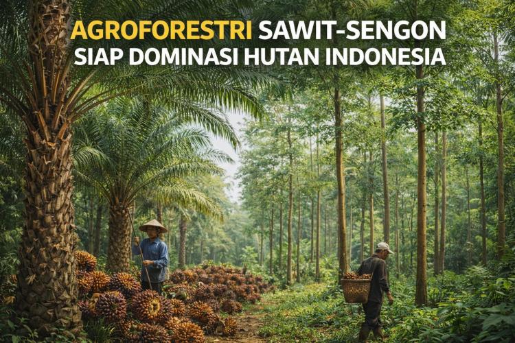 Agroforestri Sawit-Sengon Siap Dominasi Hutan Indonesia, Adopsi Diprediksi 98%!