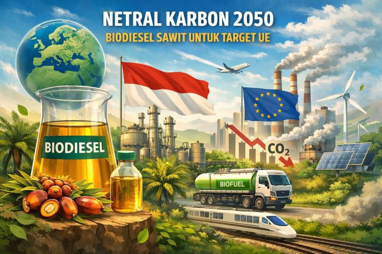 Netral Karbon 2050, Indonesia Andalkan Biodiesel Sawit untuk Penuhi Target UE