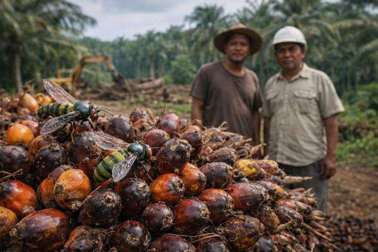 GAPKI Siap Lepas Serangga Penyerbuk Super, Petani Bisa Panen Sawit Maksimal