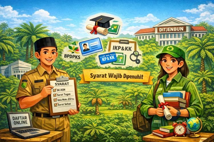 Penyuluh dan ASN Mau Kuliah Gratis dari BPDP? Ini Syarat Beasiswa SDM Sawit 2026 yang Wajib Dipenuhi