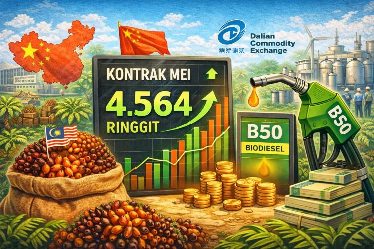 Reli Minyak Nabati Asia Angkat CPO, Kontrak Mei Bertahan di Atas 4.500 Ringgit