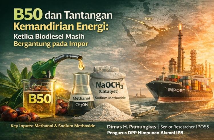 B50 dan Tantangan Kemandirian Energi: Ketika Biodiesel Ternyata Masih Bergantung pada Impor
