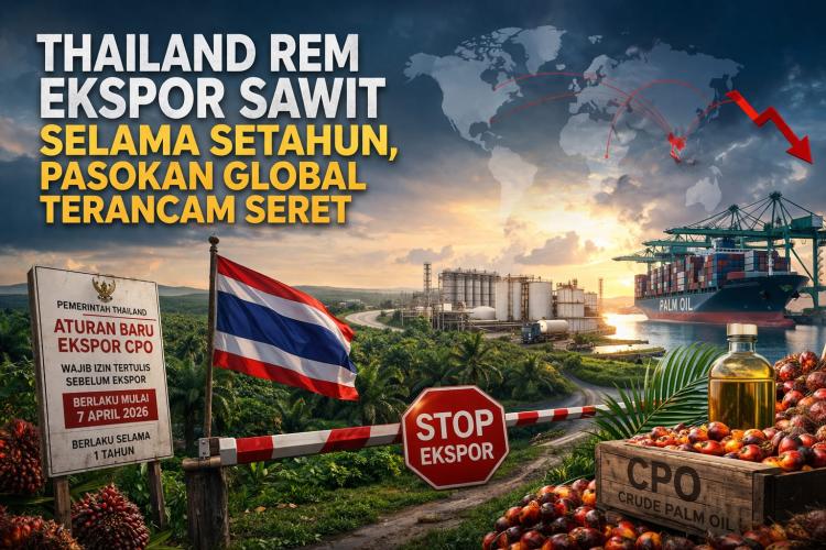 Thailand Rem Ekspor Sawit Selama Setahun, Pasokan Global Terancam Seret