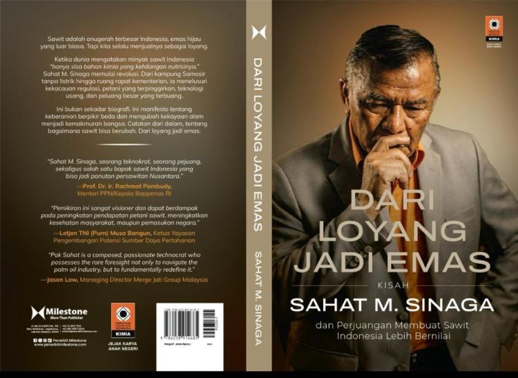 Buku Baru Sahat Sinaga Resmi Rilis: Kisah Keras Anak Desa yang Taklukkan Industri Sawit