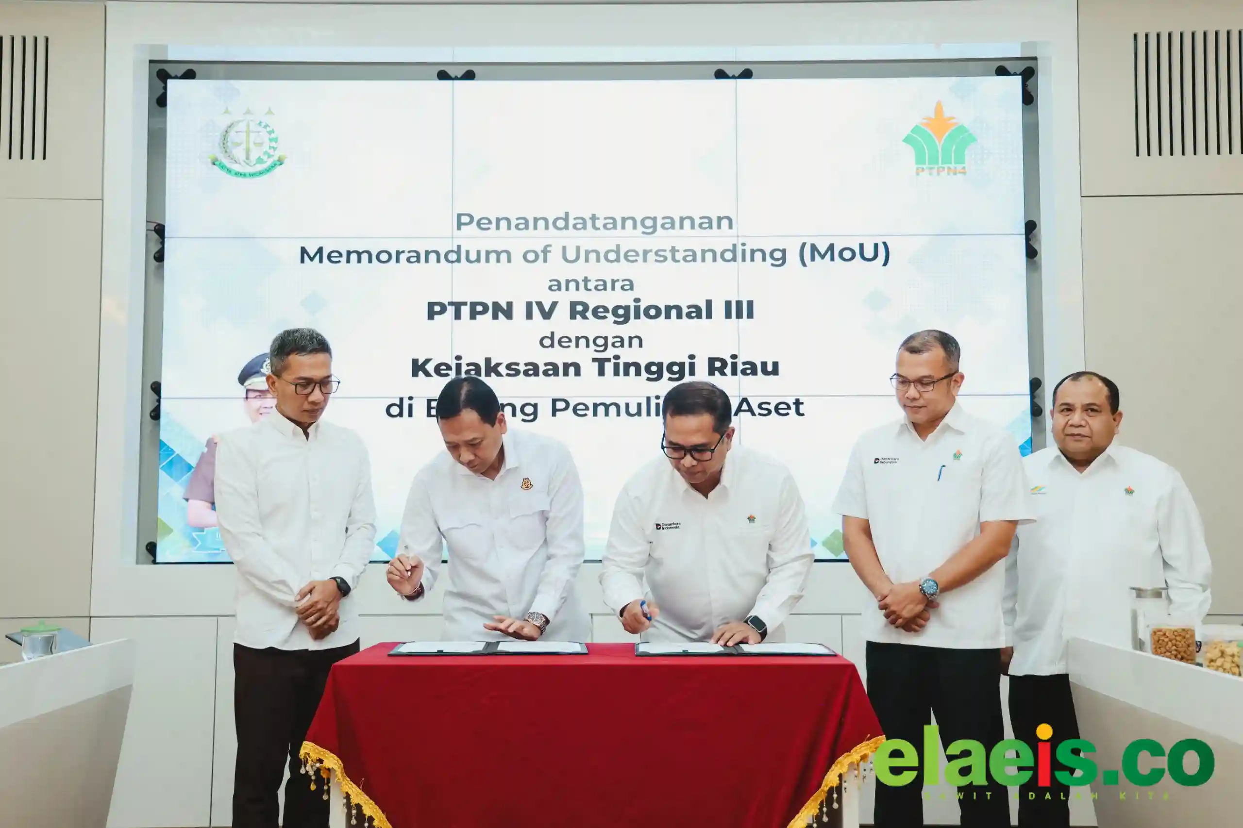 PTPN IV-Kejati Riau Perkuat Kerja Sama Optimalisasi Aset Dukung Asta Cita