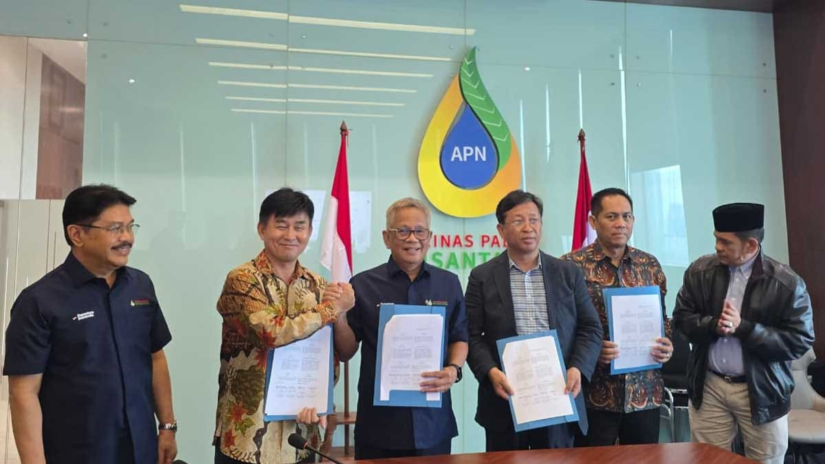 Agrinas Palma Gandeng Konsorsium Korea, Limbah Sawit Bakal Disulap Jadi Energi Hijau Bernilai Fantastis - PT Agrinas Palma Nusantara menggandeng konsorsium Korea untuk mengubah limbah sawit menjadi energi hijau dan produk bernilai tinggi berorientasi ekspor.