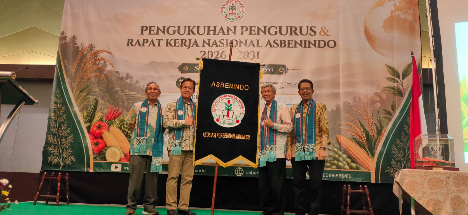 Pengurus Baru ASBENINDO 2026-2031 Dikukuhkan, Targetkan Kolaborasi Insan Perbenihan Dukung Swasembada Pangan - Pengurus Asbenindo 2026-2031 resmi dikukuhkan.
