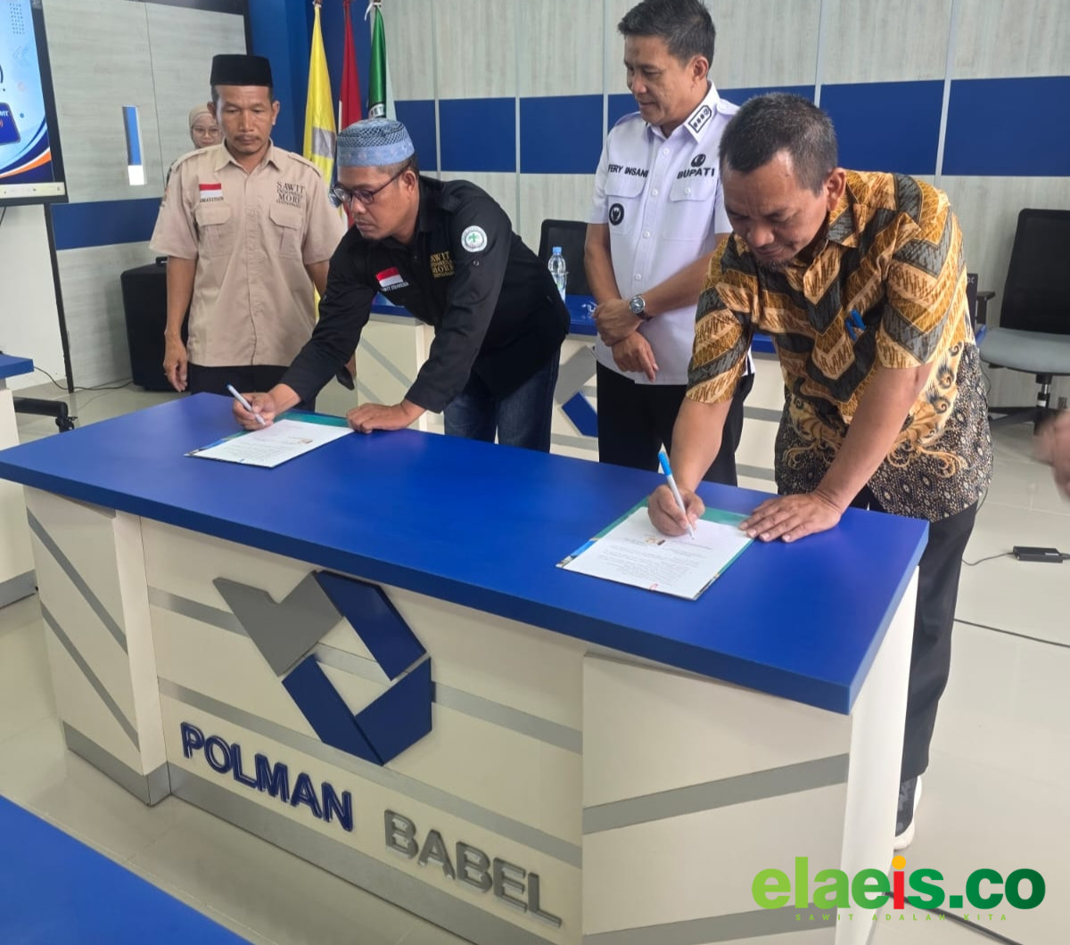 Dukung Jadi Penyelenggara Beasiswa Sawit, Apkasindo Teken MoU dengan Polman Babel