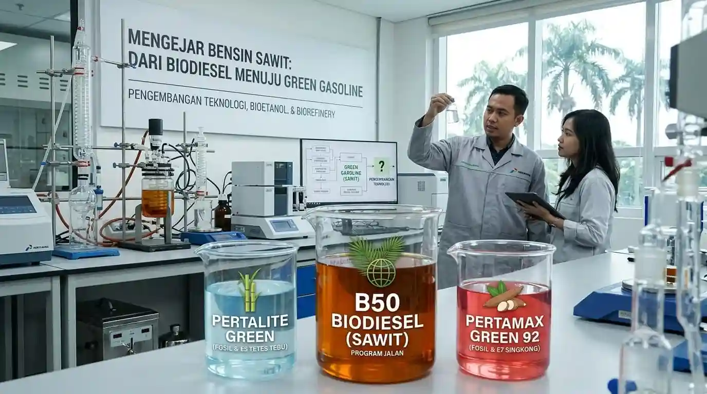 B50 Sudah Jalan, Tapi Kenapa Pertalite dan Pertamax Belum Pakai Sawit?