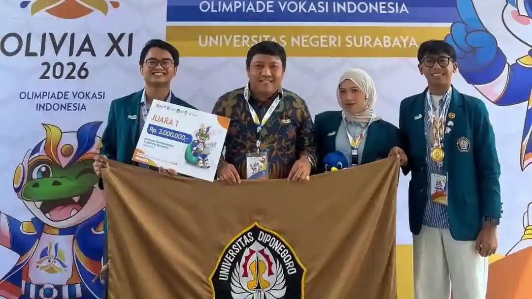 Mahasiswa UNDIP Sulap TKKS Sawit Jadi Pakan Ternak Berbasis AI