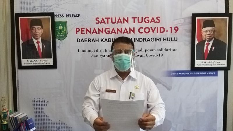 Batang Cenaku Inhu Tertinggi Penambahan Kasus Covid-19