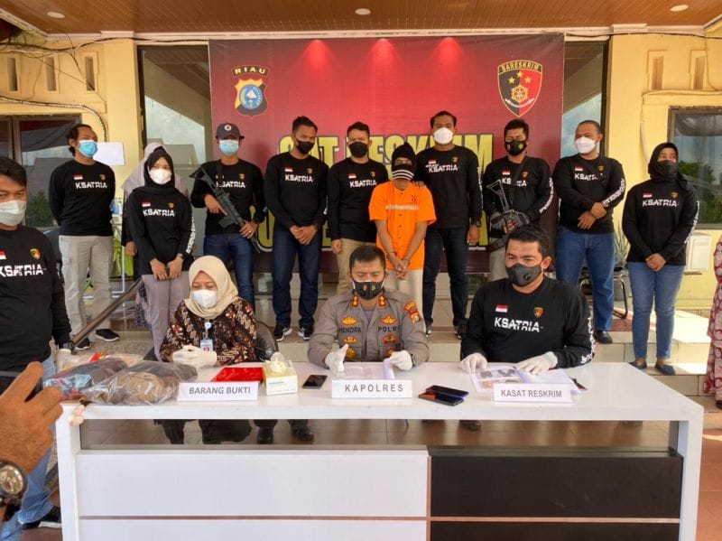 Ini Motif Pembunuh Remaja 11 Tahun di Bengkalis