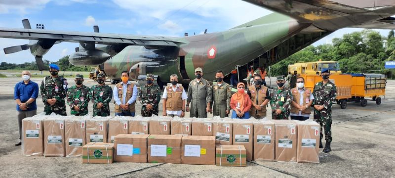 Presiden Jokowi Kirim Obat-obatan untuk Pasien Covid-19 di Riau
